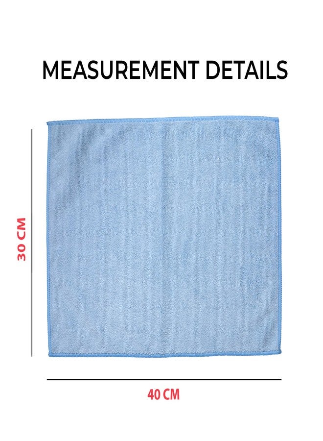 Cutting EDGE Soft Microfiber Cleaning Cloth Thick Lint & Scratch Free Multipurpose Perfect for Home Appliances & Kitchen Cleaning Both Interior and Exterior -Pack of 4 (Multicolor, 40 X 30 Cm) - Image 4